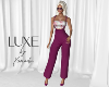 LUXE Pant Fit RaspFloral