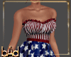 Patriotic Ruffle Dress