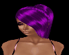 purple ponytail long