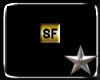 SF Gold badge sticker