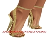 Elegant Gold Heels