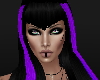 *Goth Black Purple Hair