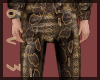 6v3| Snake Leather Pants