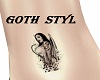 Goth Styl Tattoo