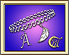 SILVER FEATHER ANKLET