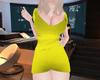 Yellow sexy Dress