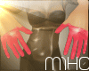 (';')Pink Latex groves