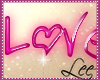 Pink Love Heart Sticker
