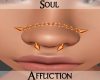 Nose Piercings - Orange