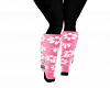 pink flower boots