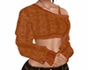 Orange Off Shoulder