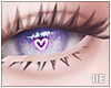 IlE X. Heart dimond eyes