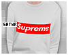 White Supreme Sweater