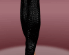 [P] black glitter pant