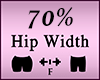 Hip Butt Scaler 70%