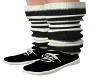 Kids-Sneakers/Socks-BLK