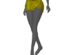 Lace Skirt - Yellow