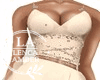 Cream holiday gown