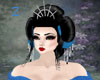 Geisha Hair Blk Blue