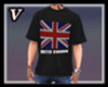 V| UK Flag Tee