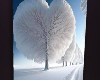 Snow Heart Tree