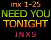 NEED YOU TONIGHT mix