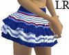 Natuical Mini Skirt