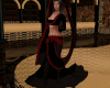 Black Red Persian Dress