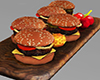 Burgers on a Board