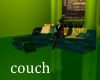 green super couch