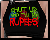 [AW] Top: Rupees Black