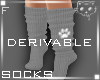 Socks Grey F1a Ⓚ