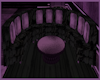 Plum Semi-Circle Couch