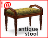 !@ Antique stool
