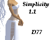 Simplicity1.1-White