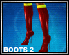 Super Girl Boots 2 Red
