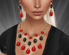 Queen Jewels black red