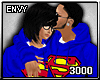 Couple Hoodie Superman M