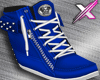 X |  Stylish Blue Shoes