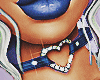 💙Heart Choker Blue