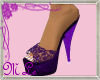 (MLe)Purple Lace pump