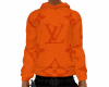 Lv Orange Hoodie
