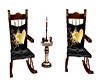 Elegant rocking chair
