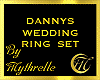 DANNY'S WEDDING RING SET