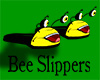 bee slippers. kids * dad