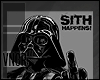 V; Darth Vader Poster