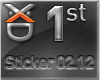 XD Contest Sticker | 1st