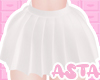 A. White skirt