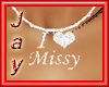 !J1 I ♥ Missy Necklace