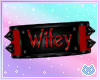 Red Wifey Armband R/F